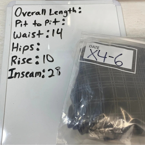 Theory Windowpane Trouser Pants Black 0 Testra Structured Knit Stretch - Picture 7 of 7